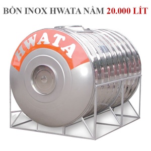 Bồn inox HWATA nằm 20.000 lít