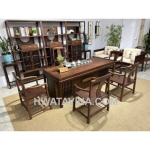 Bộ bàn trà gỗ Chí Viễn