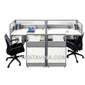 Cụm bàn làm việc văn phòng 4 chỗ HT-X3